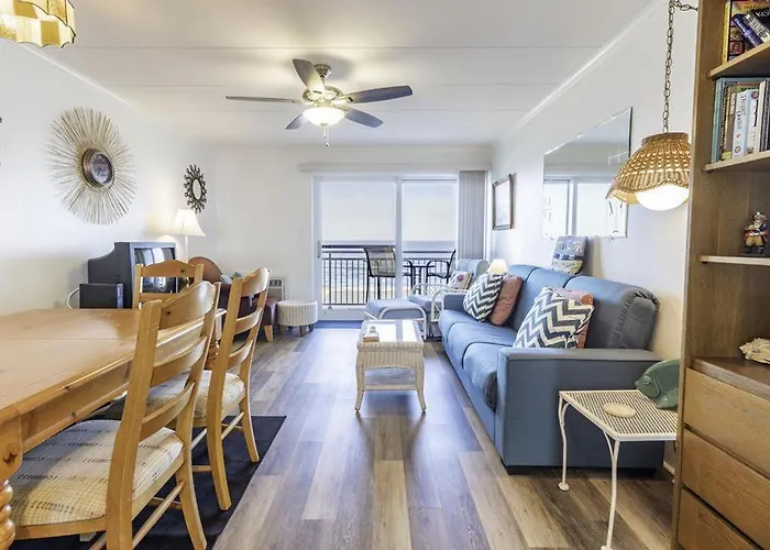 Apartment Stunning Ocean Views From 1 Bedroom Condo, Mid-town Location! Ocean City